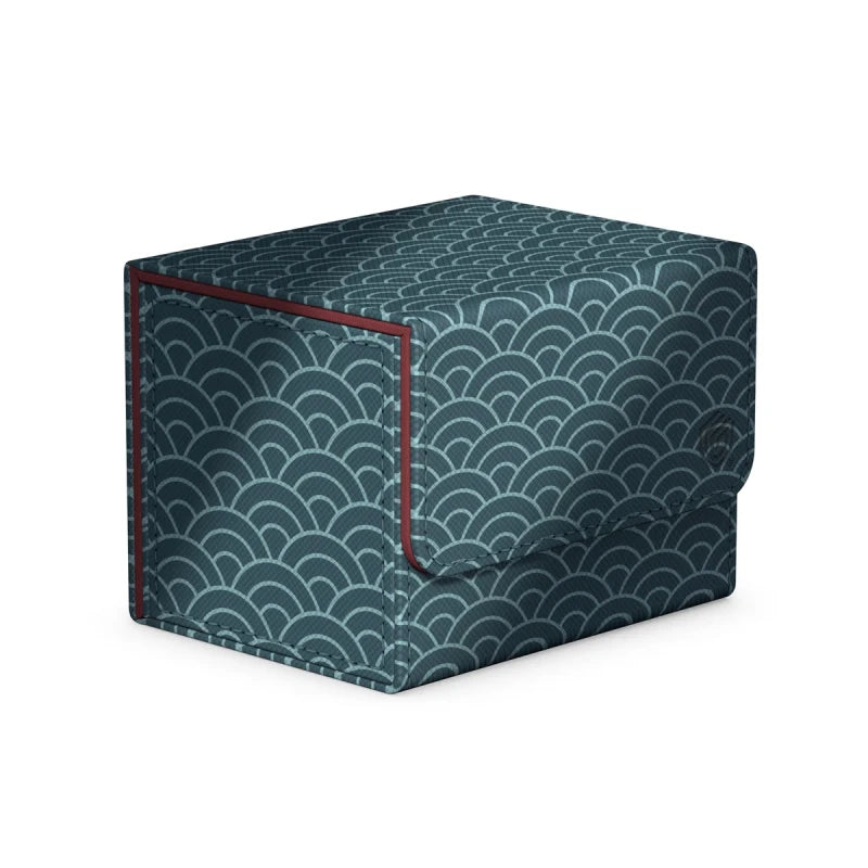 SKU:UGD011443 OPT1:和柄_青海波(Dark Blue/Dark Red)